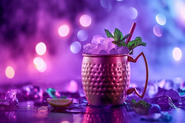 Moscow mule cocktail