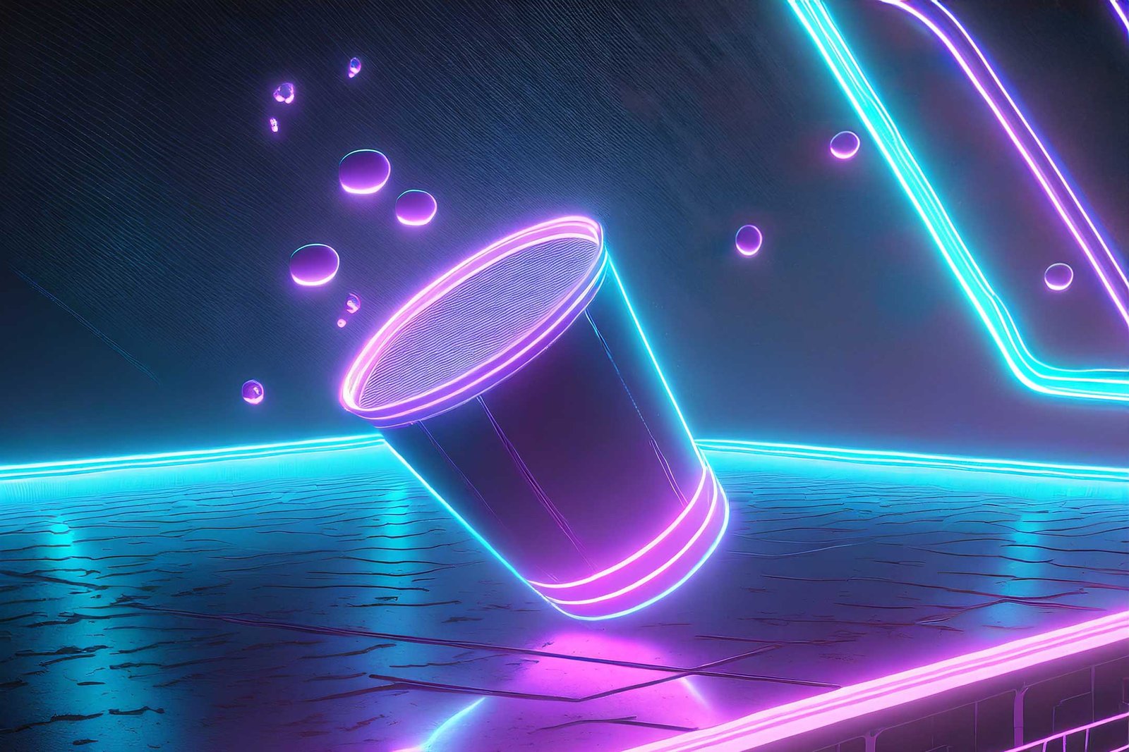 Cup with liquid