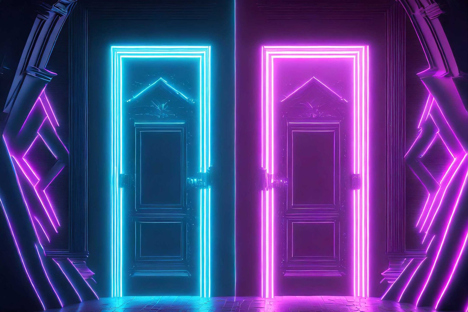 Two doors